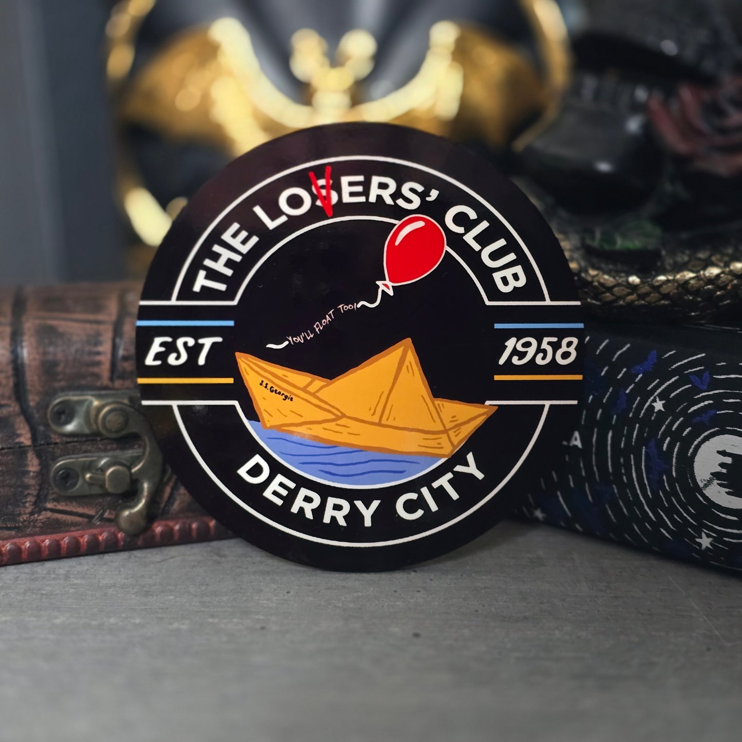 Losers Club | IT Movie fan art | Pennywise Georgie Coaster