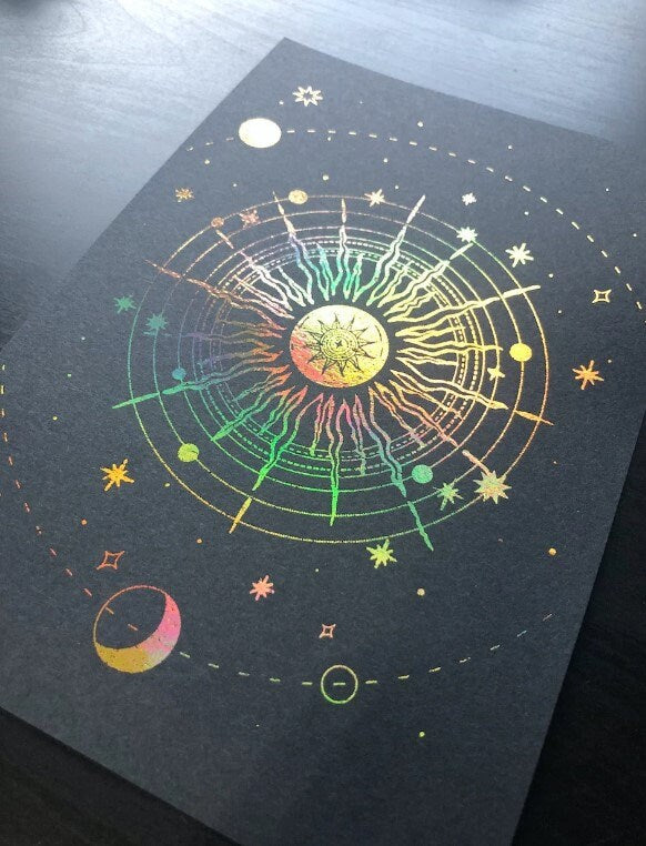 Witchy Print Bundle 4 Foiled Prints - A5/A4