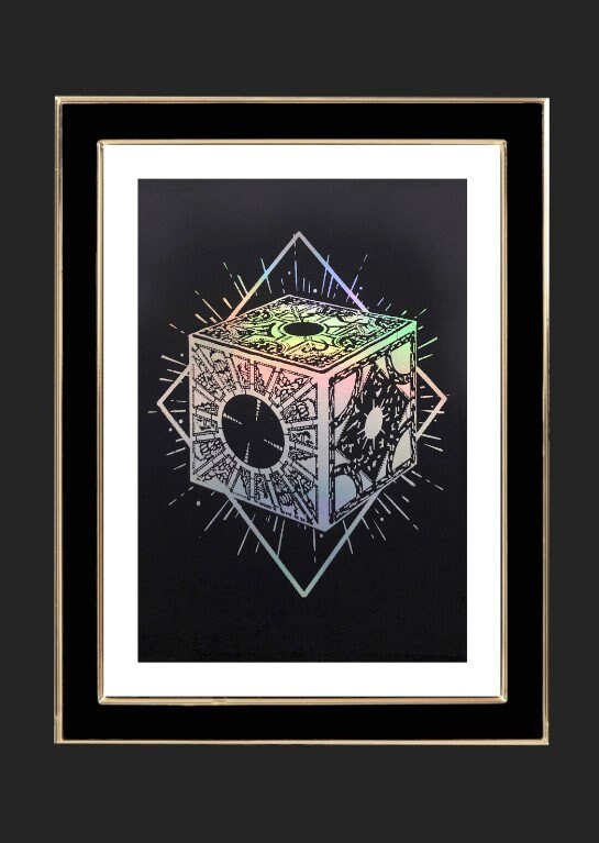 Horror Print Bundle 4 Foiled prints A5/A4