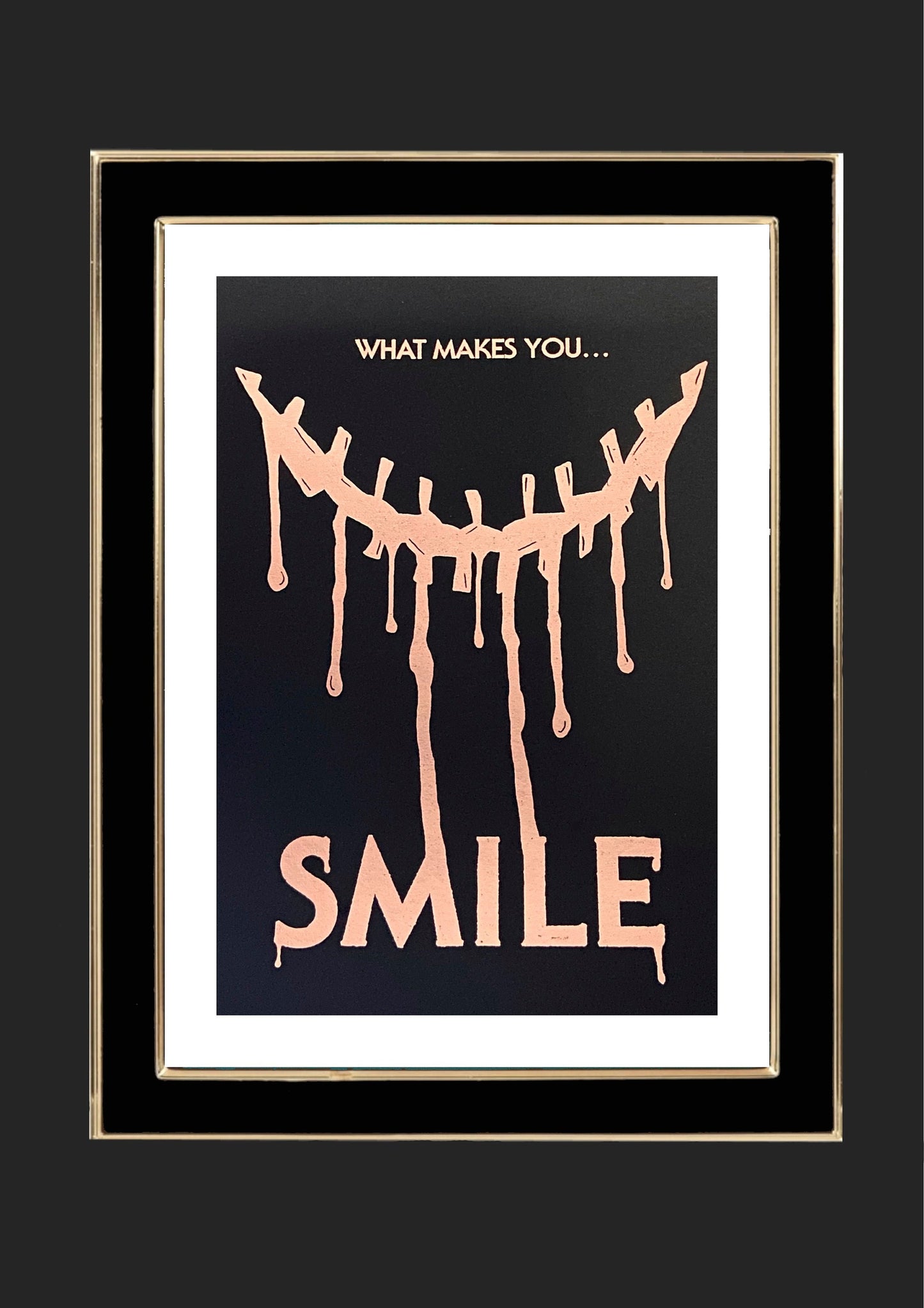 Smile Movie Poster 2022 | Horror Wall Decor | A4 A5